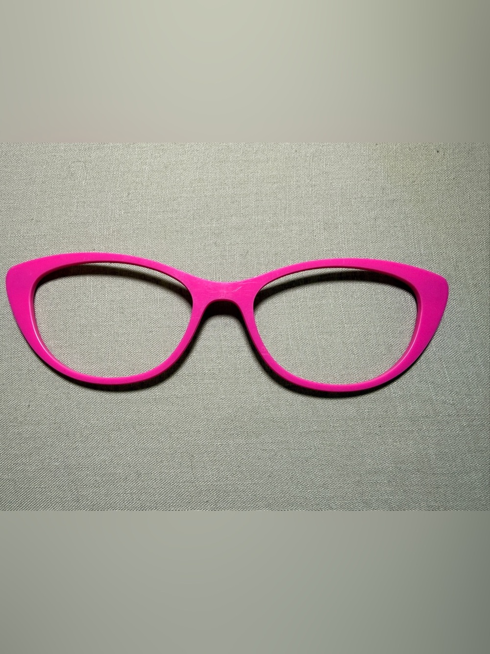 Pair Eyewear Bright Pink Cat-Eye Women's Top Frame